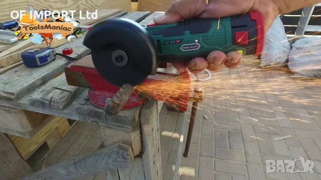 Акумулаторен Флекс Ъглошлайф PARKSIDE 12V Li-Ion, снимка 9 - Ъглошлайфи - 56019046