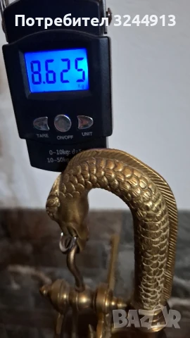 Масивна месингова везна , снимка 12 - Антикварни и старинни предмети - 51409916