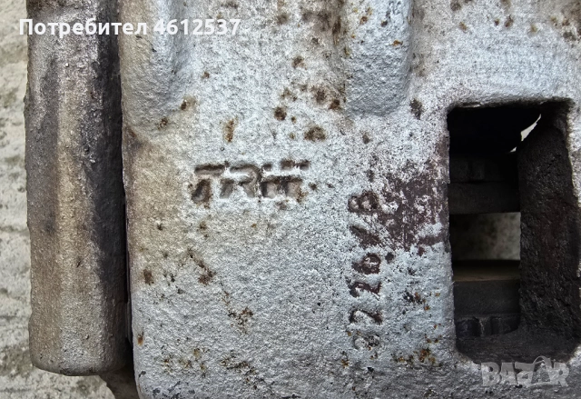 Оригинален преден ляв спирачен апарат ТРВ за Хонда Сивик 8, снимка 3 - Части - 51946851