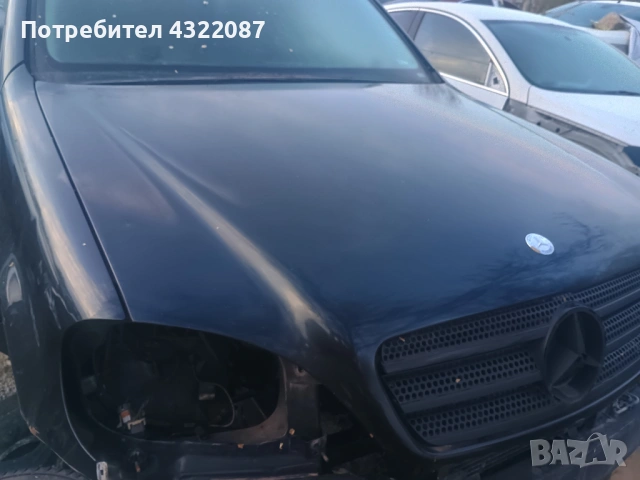 Преден капак Mercedes-Benz ML 270 W163, снимка 4 - Части - 54225641