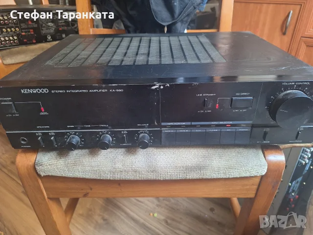 Усилвател Kenwood KA-550 , снимка 2 - Ресийвъри, усилватели, смесителни пултове - 55890969