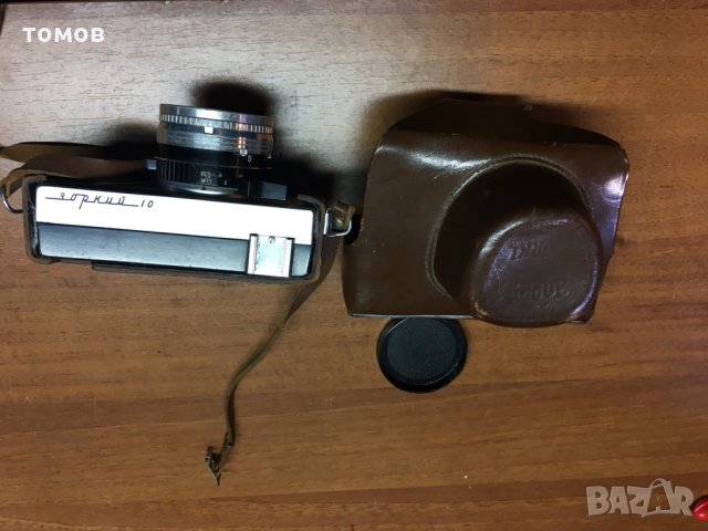 Зоркии Zorki 10 аналогов ретро апарат, като нов, снимка 3 - Фотоапарати - 31566430