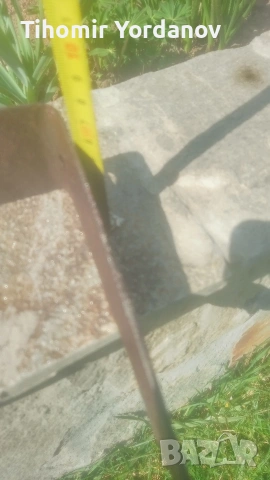 Ръжен за пещ, ковано желязо., снимка 4 - Антикварни и старинни предмети - 53898854