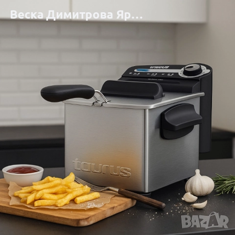 Фритюрник Taurus Professional 2 Plus, 2L, снимка 2 - Фритюрници - 51537657