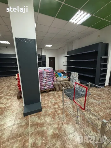 Метални стелажи за зоомагазин - търговско оборудване НОВО НАЛИЧНО, снимка 7 - Стелажи и щандове - 47042194