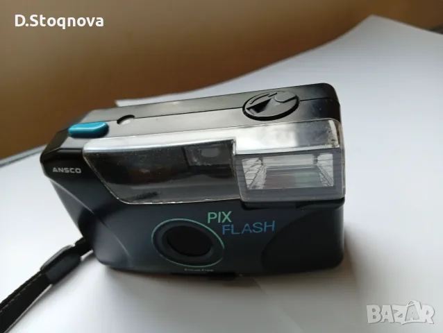 Лентов Фотоапарат-Полуавтомат(Работещ)-ANSCO-Pix Flash 