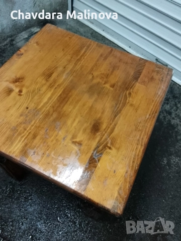 Масивна дървена маса, снимка 2 - Маси - 51736057