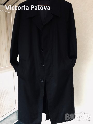 Стилно мъжко палто- шуба /тренч  Швейцария