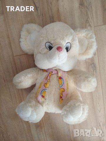 Плюшено мече мечка играчка мечок 55см височина, снимка 1 - Плюшени играчки - 37735865