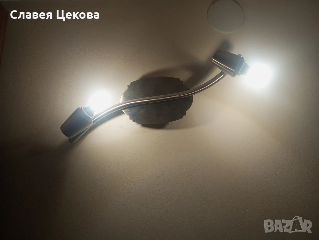 Осветително тяло три броя, снимка 2 - Лампи за стена - 53166563