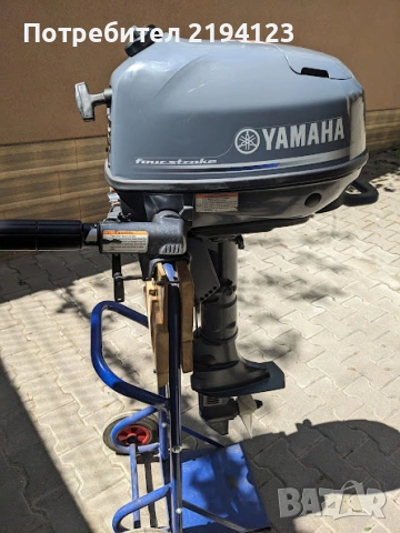 Алуминиева лодка с двигател, снимка 6 - Воден транспорт - 54345875