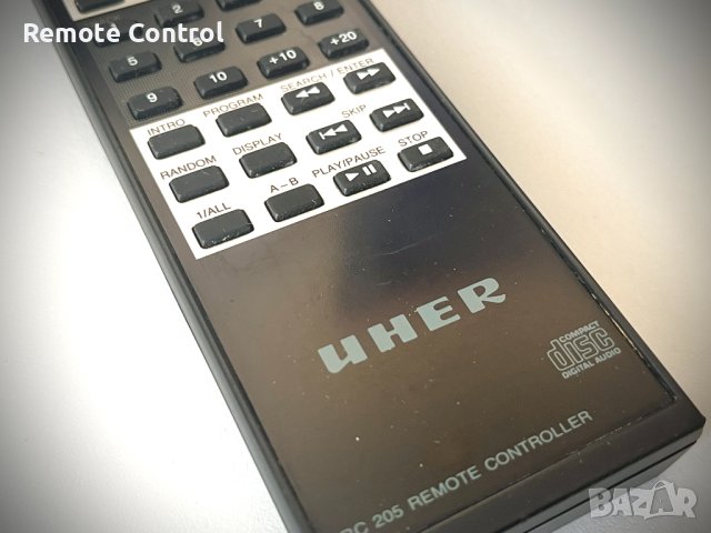 Дистанционно UHER RC 205 (за Compact Disc Automatic Changer CDC-1310)