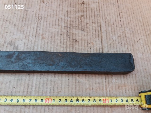 масивен кован сатър, инструмент - възраждане , снимка 7 - Антикварни и старинни предмети - 37348857