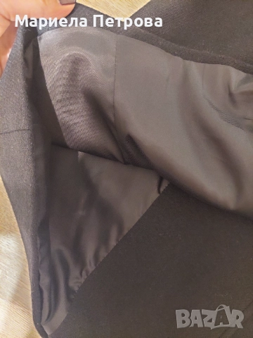 Зимно вълнено палто ZARA, снимка 4 - Палта, манта - 52646710