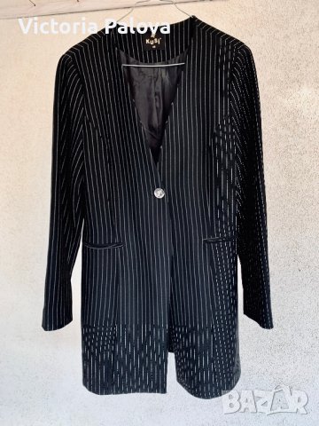 Красиво стилно удължено сако KUSI, снимка 3 - Сака - 38403895