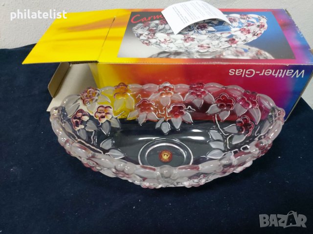 Walther-Glas Carmen - жардиниера , Дължина 27 см, снимка 2 - Декорация за дома - 40323984