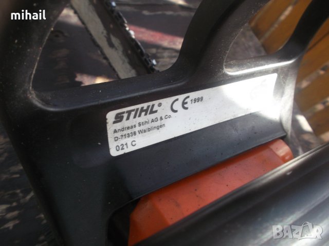 stihl 021 c на части, снимка 3 - Градинска техника - 30347818