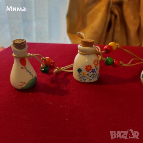 Порцеланови бижута, снимка 7 - Бижутерийни комплекти - 39794243