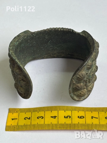 Възрожденска гривна рогатка, снимка 6 - Антикварни и старинни предмети - 51745409