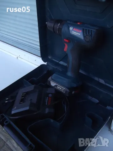 Бормашина "BOSCH - Professional - GSB 180-Li" акумулаторна, снимка 8 - Бормашини - 49414323