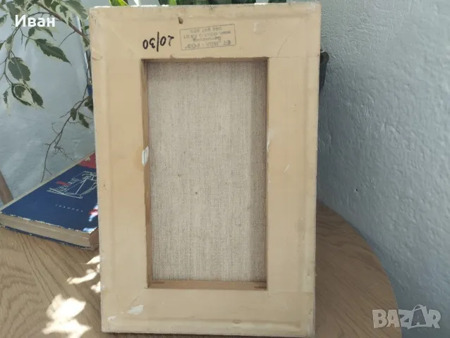 Картина с маслени бои и подпис , снимка 6 - Картини - 50246202