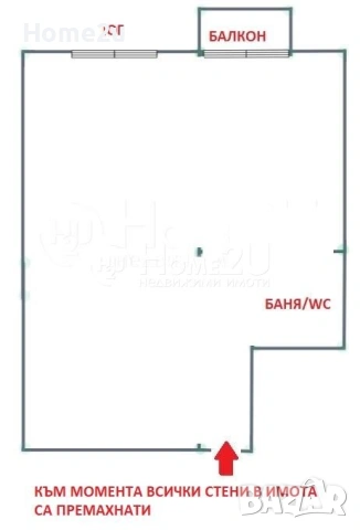 Двустаен апартамент СОФИЯ, ЦЕНТЪР, снимка 2 - Апартаменти - 53914687
