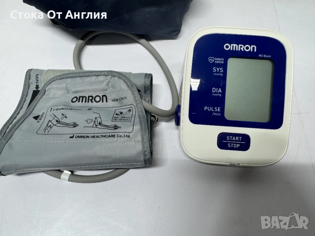 Апарати за кръвно - Omron M2 basic (HEM-7120-E), снимка 2 - Уреди за диагностика - 54154159