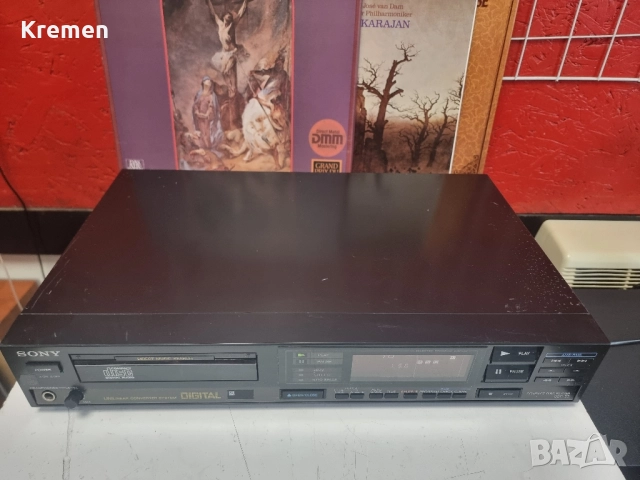 CD SONY CDP-55, снимка 2 - Ресийвъри, усилватели, смесителни пултове - 52332695