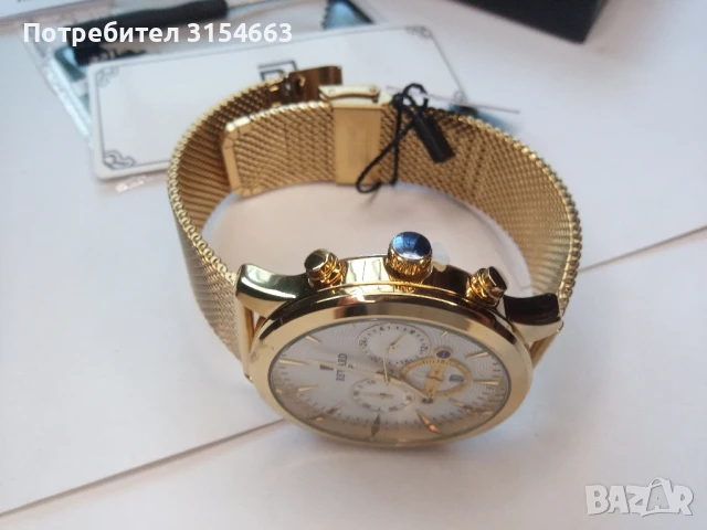 Луксозен мъжки часовник , снимка 4 - Луксозни - 51000394