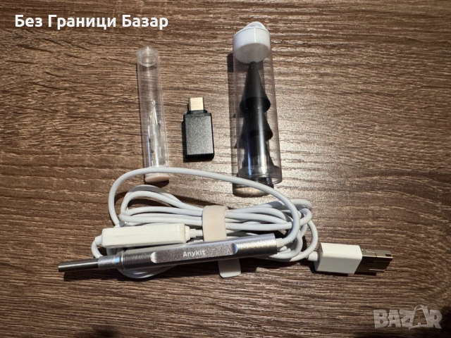 Нова USB отоскоп камера за уши, инспекционна камера с LED светлина, IP67 водоустойчива, снимка 3 - Друга електроника - 53098774