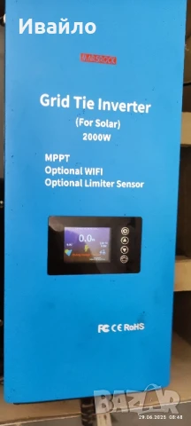 Мрежов Инвертор 2000W+CT+WIFI , снимка 2 - Друга електроника - 50835344