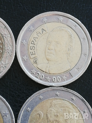 лот от 8 монети от 2 евро различни държави, снимка 3 - Нумизматика и бонистика - 47791967