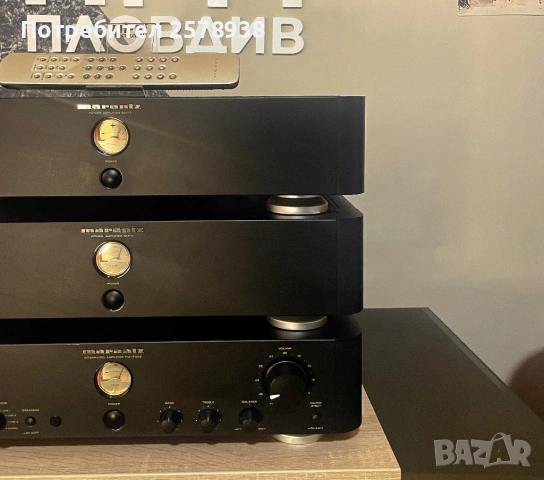 Сет на MARANTZ SM 17 MK 2 - 2бр. + MARANTZ PM 17 MK2 в топ състояние !, снимка 7 - Ресийвъри, усилватели, смесителни пултове - 54240306