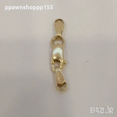 Златна закопчалка (карабинер) 14K (585) – 0.67 гр., снимка 5 - Колиета, медальони, синджири - 56243218