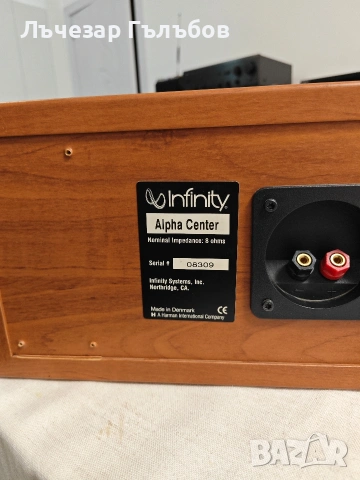 Продавам център колона Infinity Alpha, снимка 5 - Тонколони - 54180305