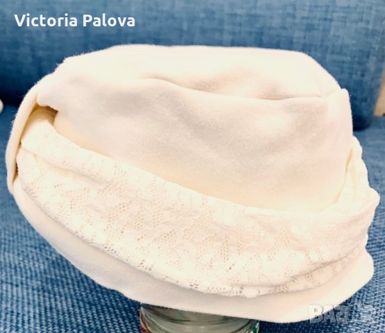 Красива шапка тип тюрбан