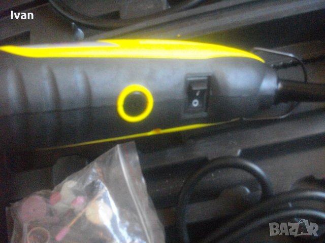 Нова Немска Мини Дрелка-Шлифовалка/Прав Шлайф-140W-TROVEX/170W-Top Craft-Пълен Комплект, снимка 15 - Други инструменти - 37640952