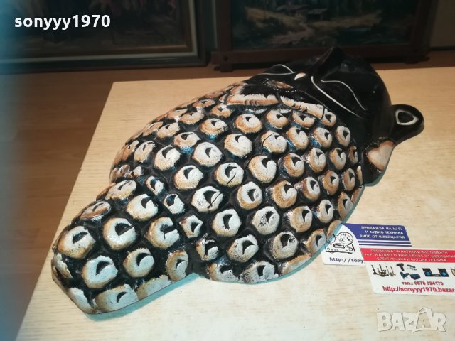 ГОЛЯМА маска стенна от дърво Буда декорирана 0311202206, снимка 14 - Колекции - 30664495