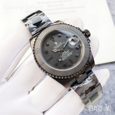 Мъжки часовник Rolex Submariner Date Black Mad с автоматичен механизъм, снимка 3 - Мъжки - 37317865