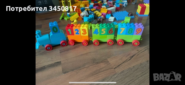 Лего Дупло, снимка 12 - Конструктори - 51457002