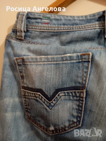 Винтидж автентични оригинални дънки Diesel Larkee размер W31 L30, снимка 15 - Дънки - 51720176