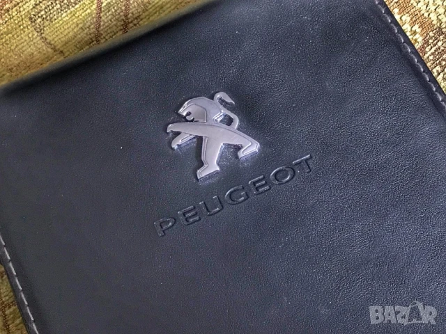 Кожено калъфче за документи Peugeot 508, снимка 2 - Портфейли, портмонета - 50503726