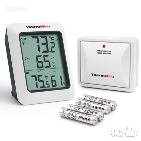 ThermoPro TP60S Безжичните метеорологични станции, снимка 1 - Друга електроника - 44657862