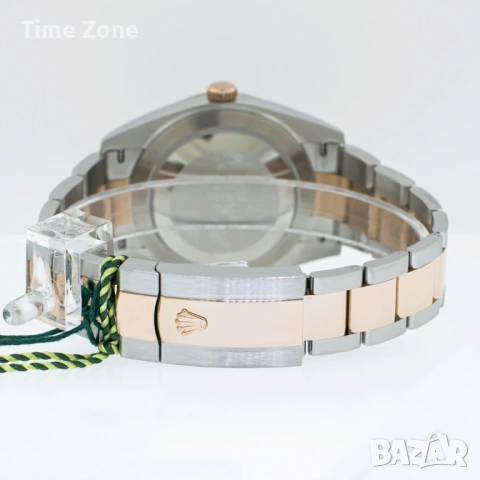 Rolex Datejust 41mm Two-Tone Rose Gold Wimbledon Dial Automatic Различни Варианти, снимка 9 - Мъжки - 54051793