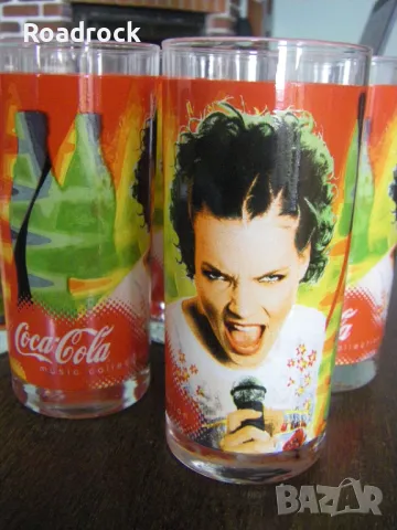 Чаши Coca Cola комплект 6 броя., снимка 2 - Чаши - 49896736