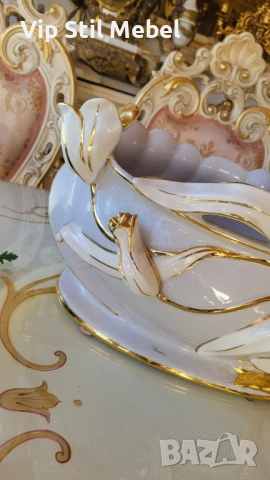 Огромна порцеланова кашпа , снимка 6 - Декорация за дома - 52429070