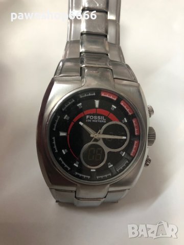 Мъжки часовник от неръждаема стомана Fossil - BQ9280, снимка 9 - Мъжки - 40705752