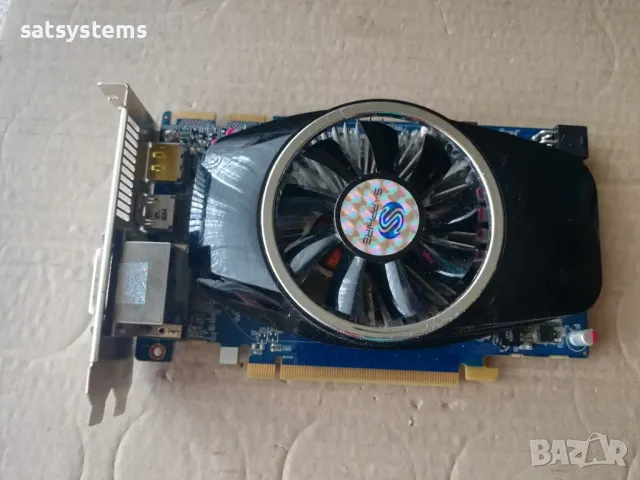 Видео карта AMD Radeon Sapphire HD 5750 HDMI 1024MB GDDR5 128bit PCI-E, снимка 1 - Видеокарти - 47978134