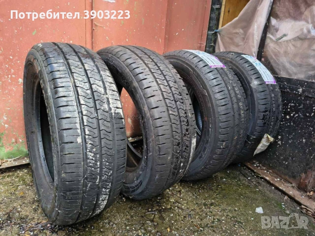 2 бр. Употребявани летни гуми за бус или ван Nexen Roadian CT8 215/65 R16C в много добро състояние, снимка 3 - Гуми и джанти - 54051540