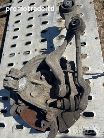 Преден ляв десен шенкел главина носачи дискове БМВ Е90 BMW E90 E91, снимка 4 - Части - 51768673